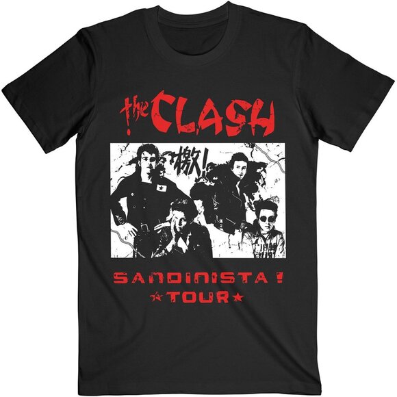 The Clash Sandinista Graphic Unisex T-Shirt Punk Rock Band Music Fan Gift Tee - Picture 1 of 5